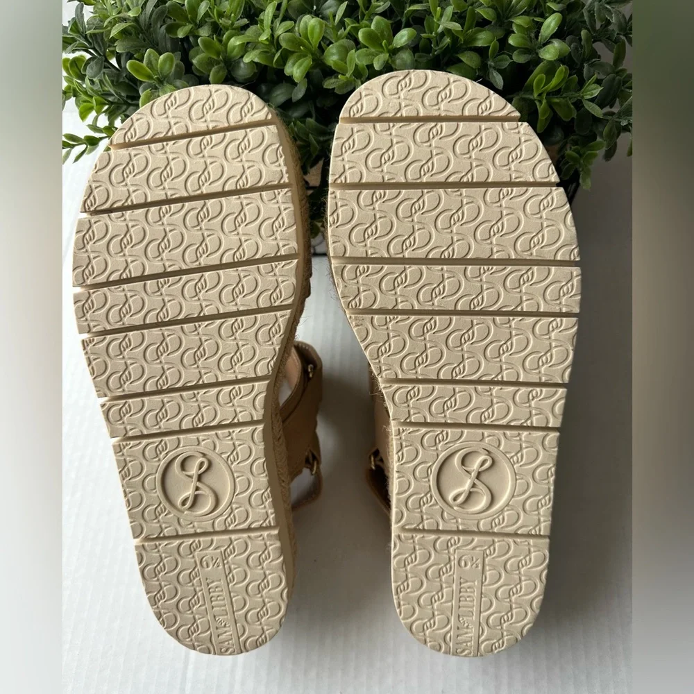 Sam & Libby Tan Kids Sandals size‎ 6.5